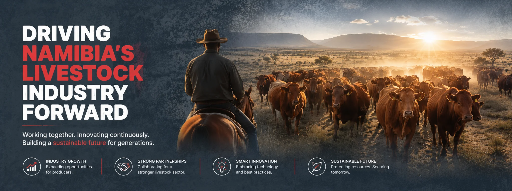Driving Namibias livestock forward